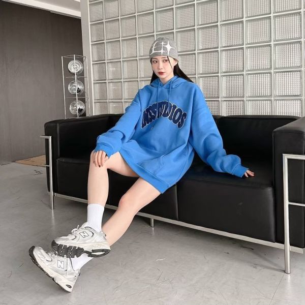 【現貨】INSSTUDIOS毛巾繡刷毛帽Tee 