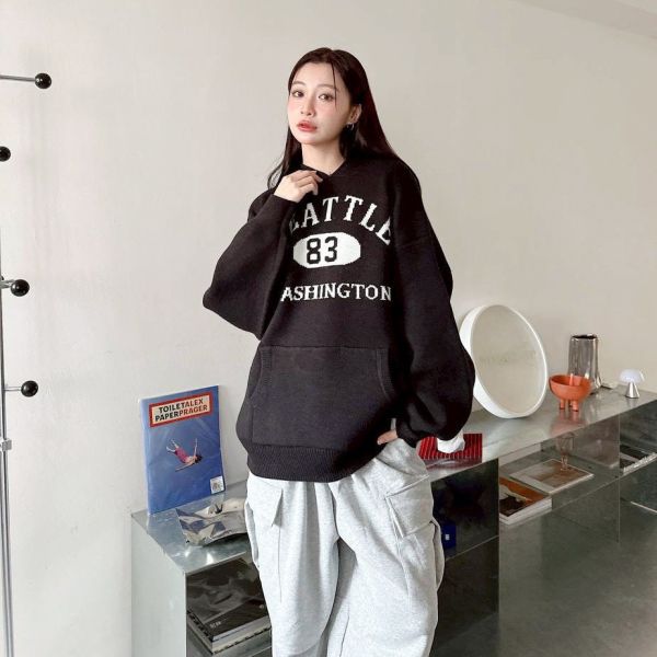 SEATTLE 93美式連帽針織帽Tee 