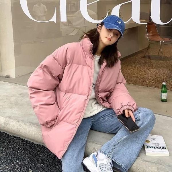 【保暖抗寒必備】糖果色羽絨外套 