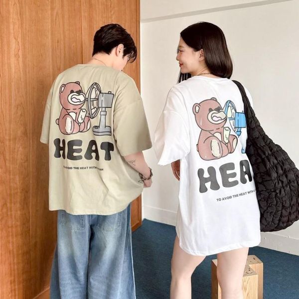 【現貨】HEAT電扇小熊短Tee 