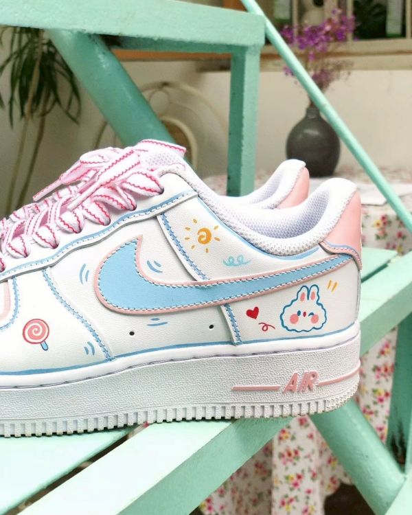 【訂製款】Nike Air Force1 夢兔樂園 - 女款 