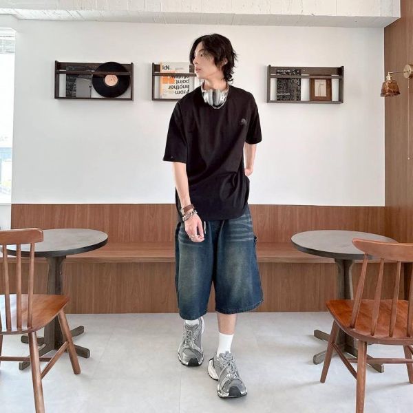 【現貨】dumbbell田鼠健身塗鴉短Tee 