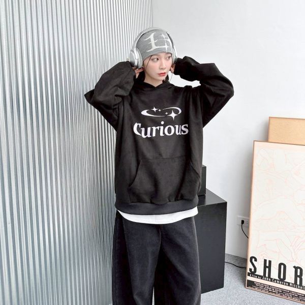 Curious星芒印花麂皮帽Tee 