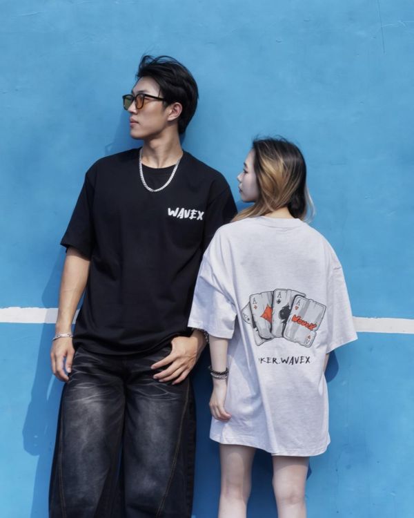 【現貨】撲克王牌印花短Tee 