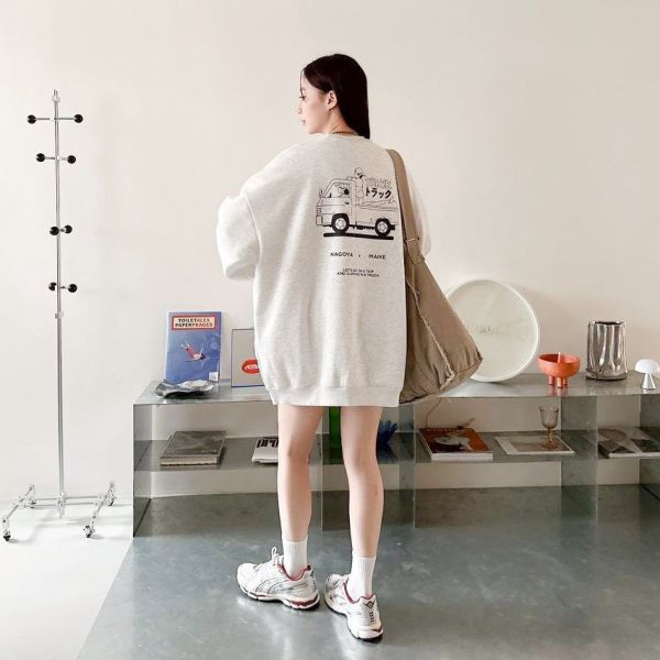 TRUCK日本皮卡印花大學Tee 