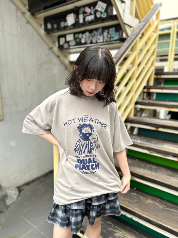 【現貨】HOT WEATHER夏日大叔Tee 