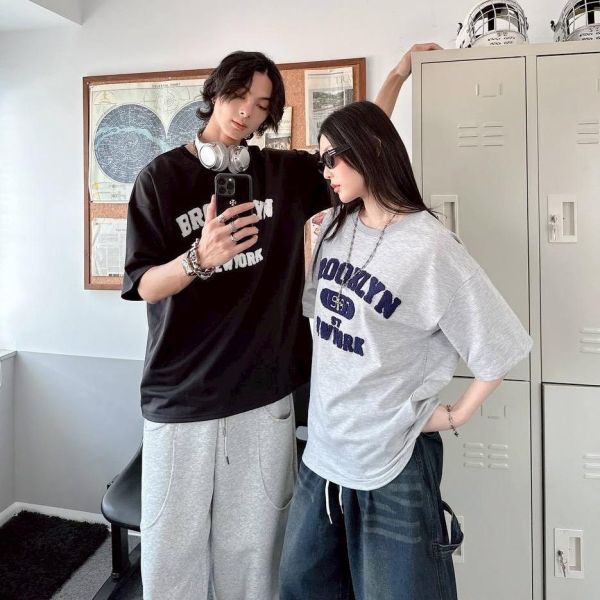 【現貨】BROOKLYN 1987美式毛巾繡短Tee 