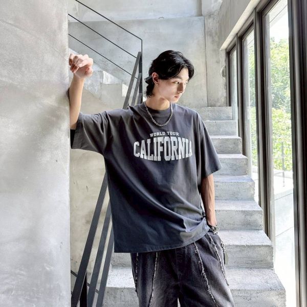 【SORONA®現貨】CALIFORNIA字母涼感Tee 