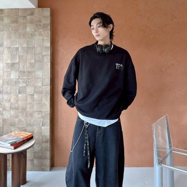 TEA  MUG咖啡杯大叔刷毛大學Tee 