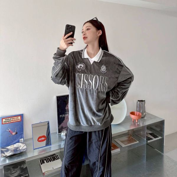 SCISSORS刺繡POLO衫 