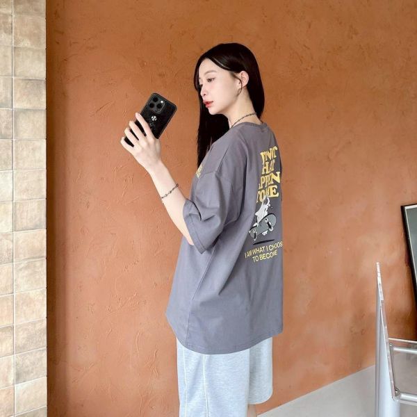 【現貨】幽靈滑板印花短Tee 