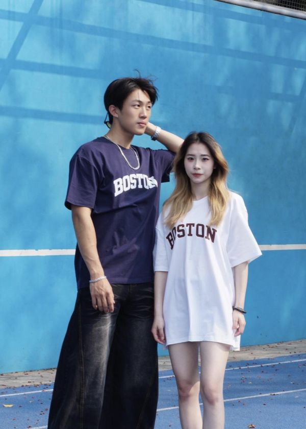 【現貨】BOSTON英字短Tee 