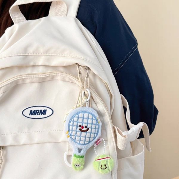 【現貨】附小球網球拍吊飾 