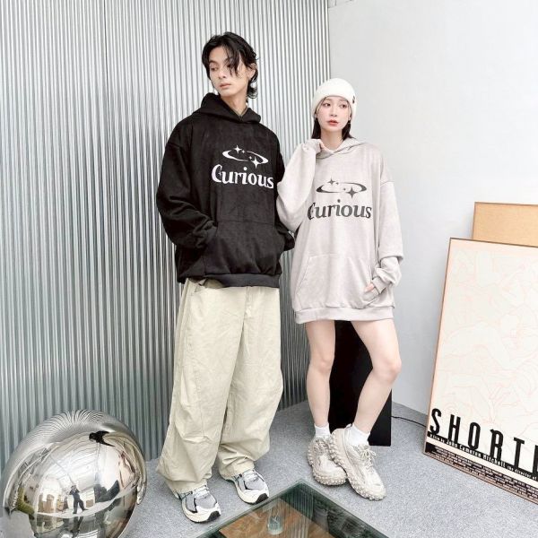 Curious星芒印花麂皮帽Tee 