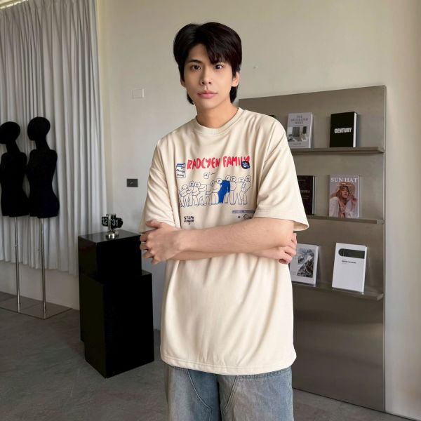 RADCYEN小人印花Tee 