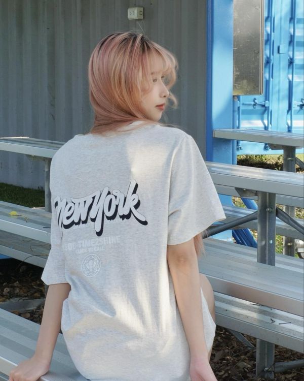 【現貨】NEW YORK立體陰影短Tee 