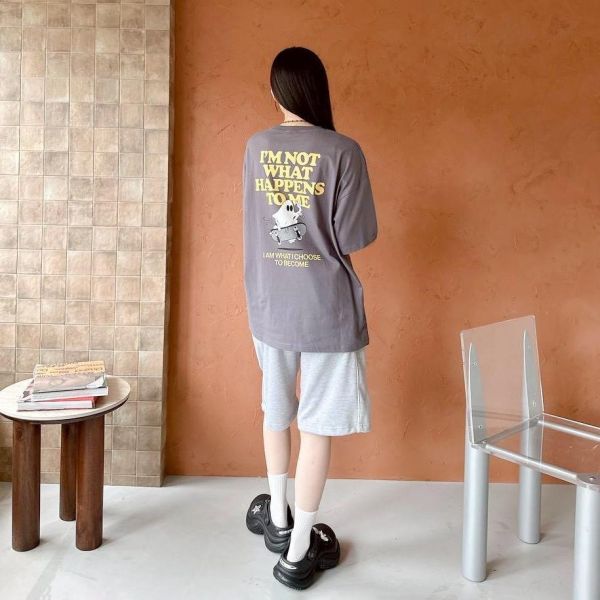 【現貨】幽靈滑板印花短Tee 