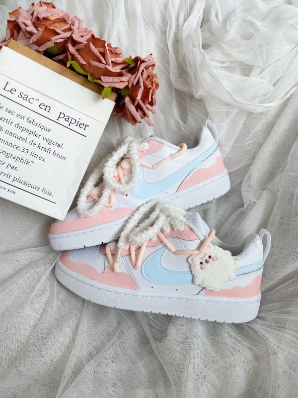 【訂製款】Nike Court Borough Low白熊日記-女款 