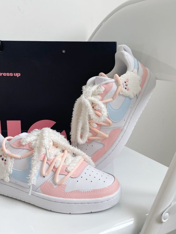 【訂製款】Nike Court Borough Low白熊日記-女款 