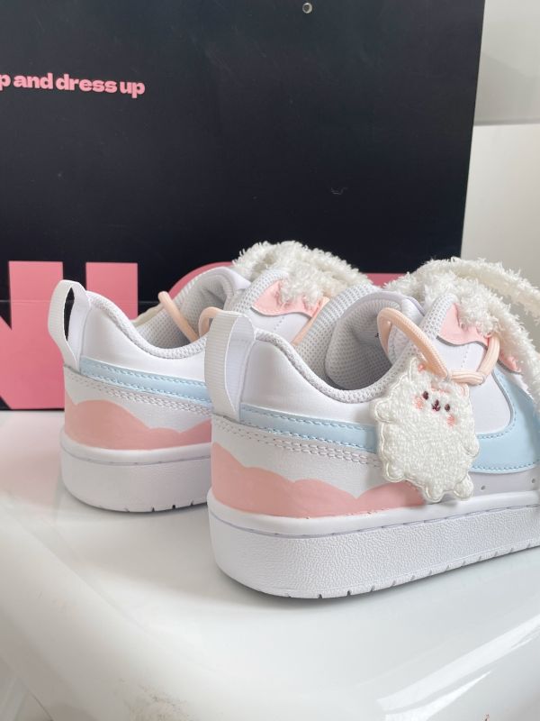 【訂製款】Nike Court Borough Low白熊日記-女款 