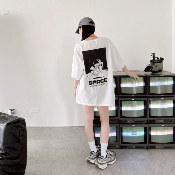 【現貨】SPACE太空人印花Tee 