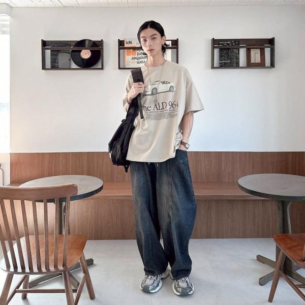 【現貨】The ALD 964復古跑車印花短Tee 