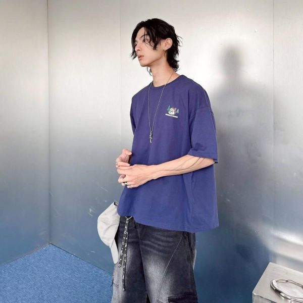 WOLF MODE狼皮馬爾濟斯印花短Tee 