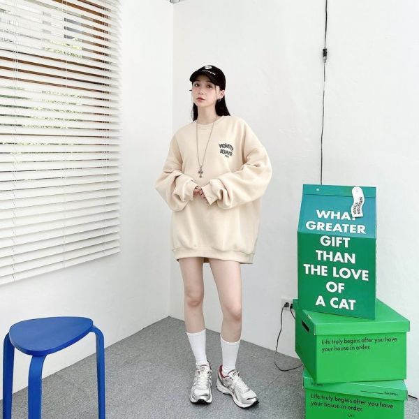 MONSTER BEHAVIOR怪獸插畫刷毛大學Tee 