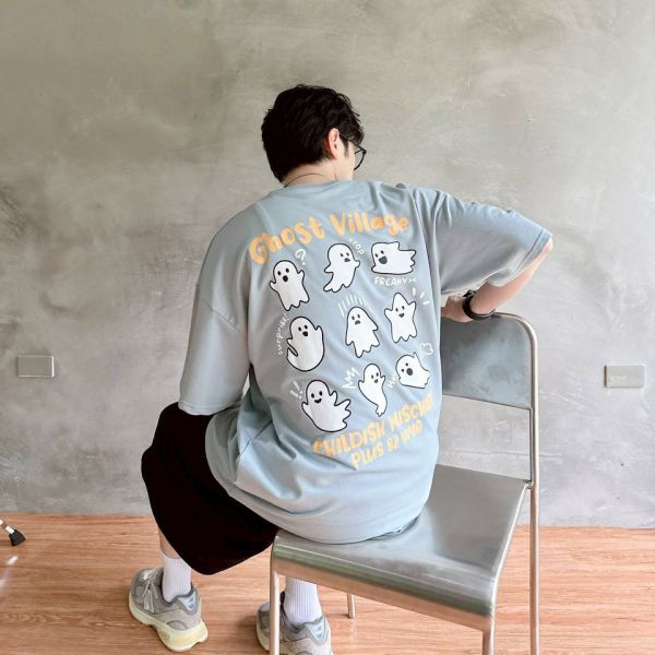 【現貨】Ghost Village幽靈印花Tee 