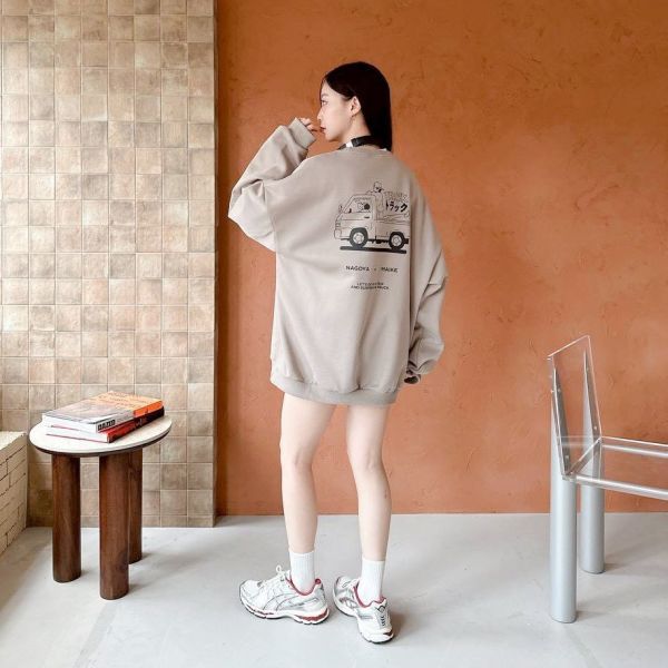 TRUCK日本皮卡印花大學Tee 