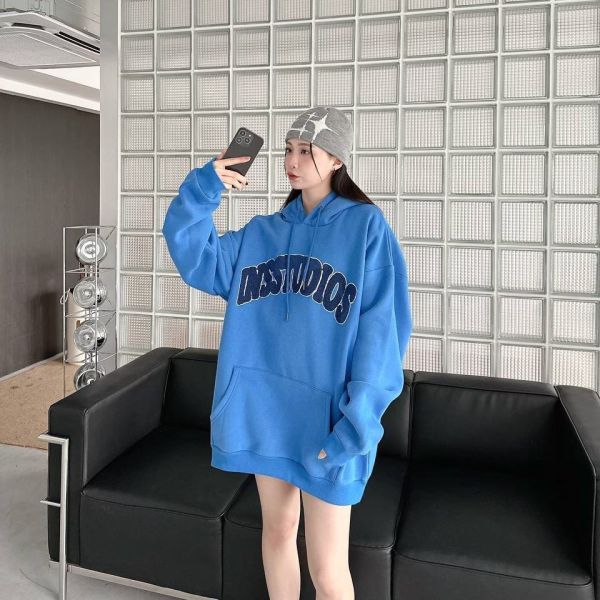 【現貨】INSSTUDIOS毛巾繡刷毛帽Tee 