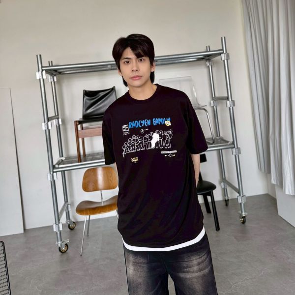 RADCYEN小人印花Tee 