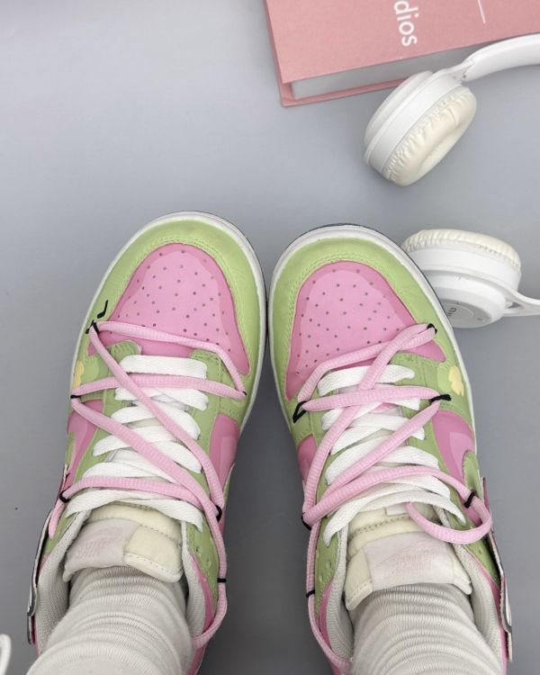 【訂製款】Nike Dunk Low蠟筆小新之鱷魚餅乾-女款 