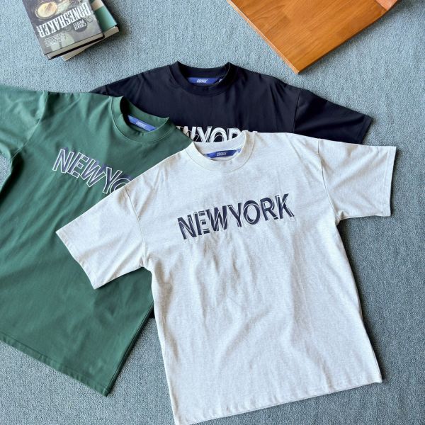 【SORONA®現貨】NEW YORK 刺繡字體涼感Tee 