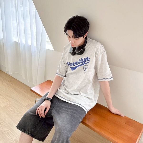 Brooklyn 52反車線造型涼感Tee 