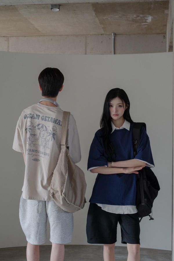 【現貨】陽光海岸雪糕甜筒印花短Tee 