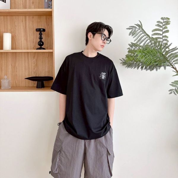 【SORONA®現貨】CAT WASH曬衣貓咪涼感Tee 