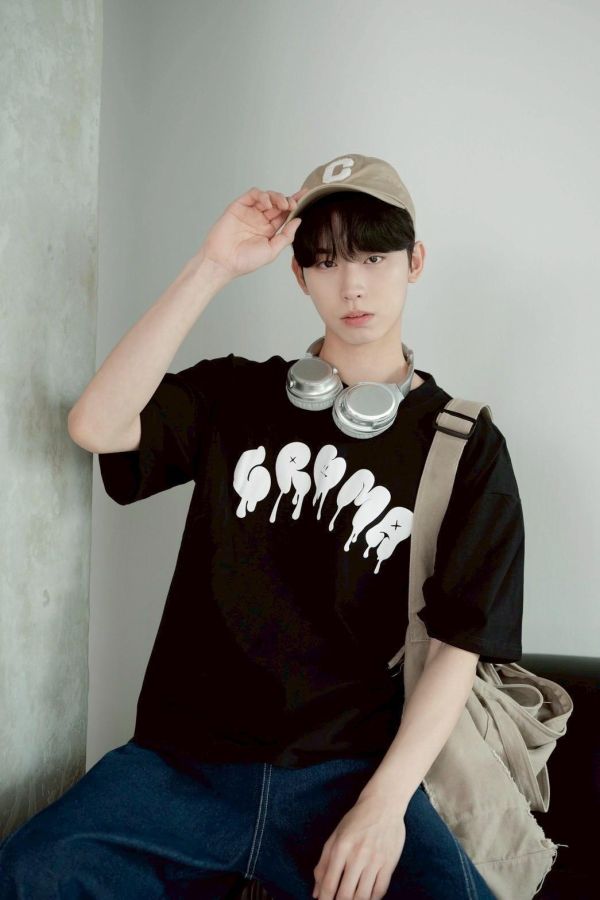 【現貨】CROMA潑漆流體發泡短Tee 