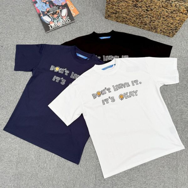 【SORONA®】DON’T LEAVE IT.插畫手寫涼感短Tee 