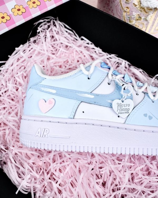 【訂製款】Nike Air Force 1反轉鴛鴦甜心 - 女款 