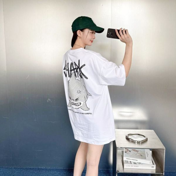 【SORONA®現貨】SHARK鯊魚塗鴉涼感Tee 