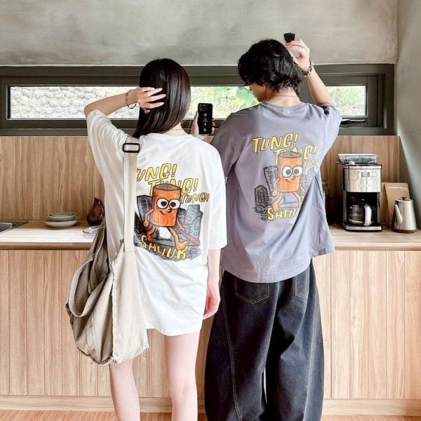 【現貨】TUNG TUNG TUNG SAHUR木頭人短Tee 