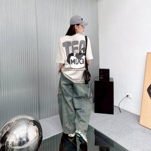 【現貨】TEA MUG咖啡大叔短Tee 
