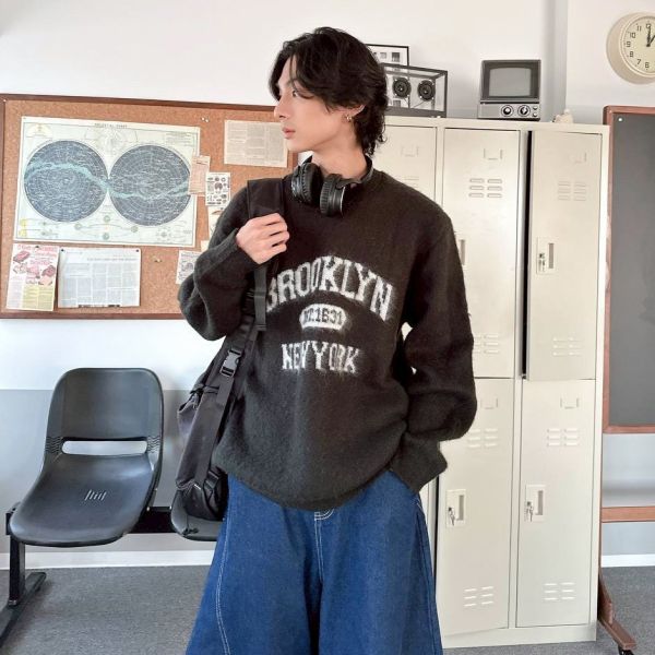 BROOKLYN圓領毛衣 