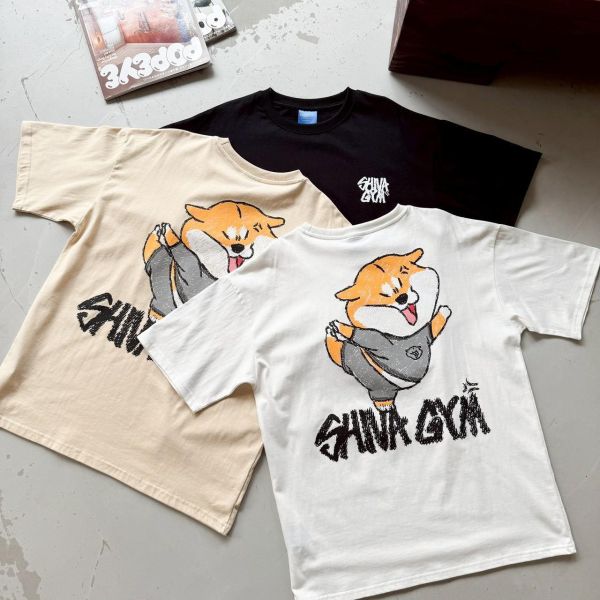 【現貨】SHIVA GYM柴犬插畫短Tee 