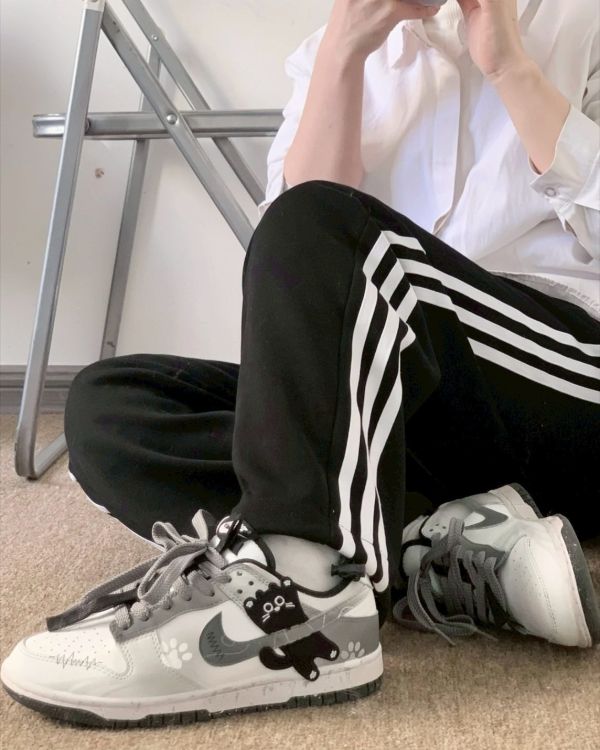 【訂製款】Nike dunk 奶灰爪爪 