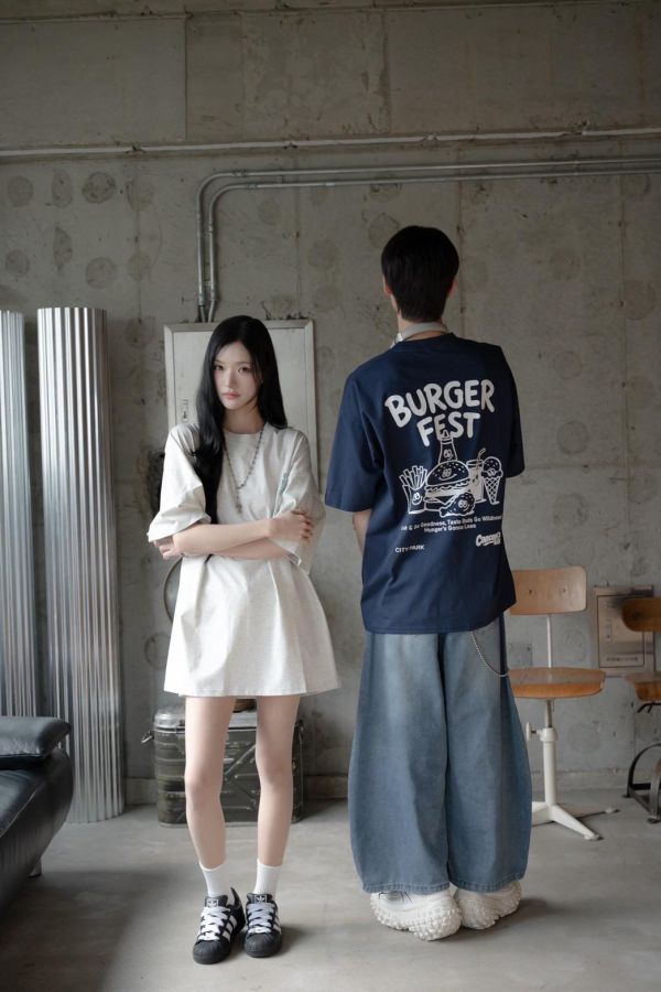 【SORONA®】BURGER FEST速食套餐涼感短Tee 