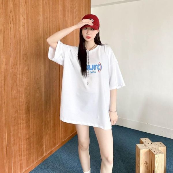 【現貨】aurocean斑駁字印花短Tee 