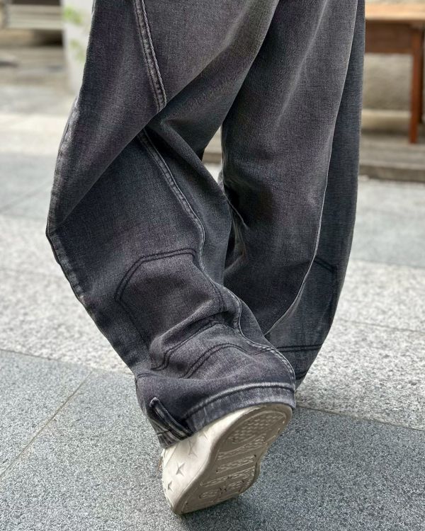 【現貨】反轉解構破壞彎刀褲 