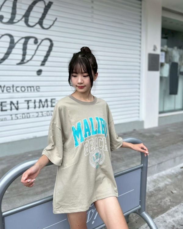 【現貨】MALIBU海灘字母Tee 
